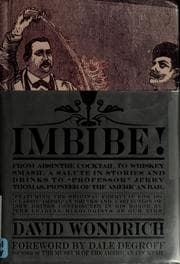 Cover of Imbibe!