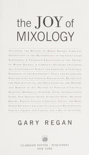 Cover of The Joy of Mixology