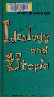 Cover of Ideology and utopia