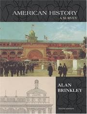 Cover of Study guide to accompany Brinkley