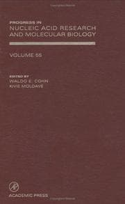 Cover of Progress in nucleic acid research and molecular biology
