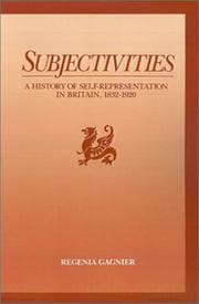 Cover of Subjectivities