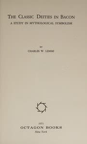 Cover of The classic deities in Bacon
