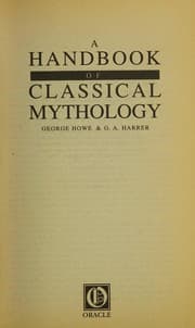Cover of A handbook of classical mythology