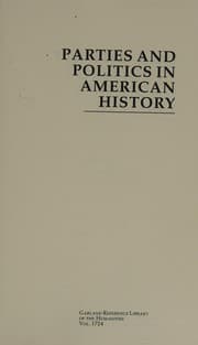Cover of Parties and politics in American history