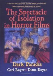 Cover of The spectacle of isolation in horror films