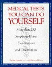 Cover of Medical tests you can do yourself