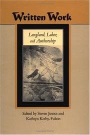 Cover of Written work