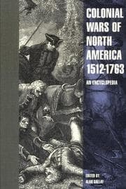 Cover of Colonial Wars of North America, 1512-1763