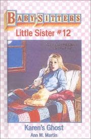 Cover of Karen's ghost.