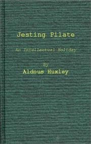 Cover of Jesting Pilate