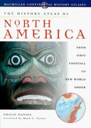 Cover of The history atlas of North America