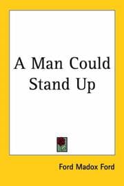 Cover of A man could stand up