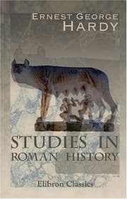 Cover of Studies in Roman history