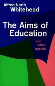 Cover of The aims of education