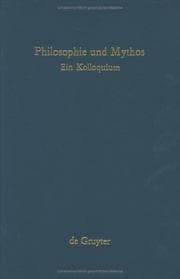 Cover of Philosophie und Mythos