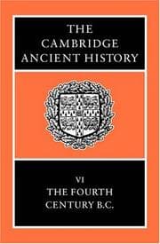 Cover of The Cambridge ancient history