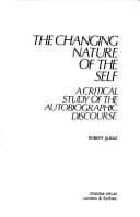 Cover of The changing nature of the self
