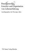 Cover of Literatur und Organisation von Lebenserfahrung