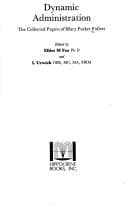 Cover of Dynamic administration