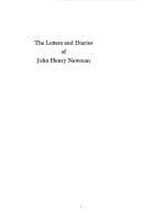Cover of The letters and diaries of John Henry Newman