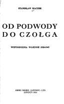 Cover of Od podwody do czołga