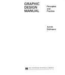 Cover of Graphic design manual