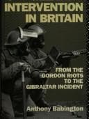 Cover of Military intervention in Britain
