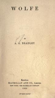 Cover of Wolfe