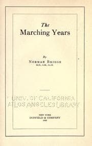 Cover of The marching years