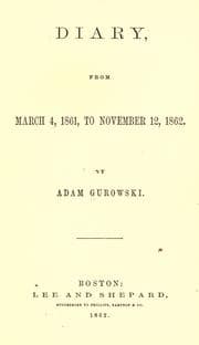 Cover of Diary ..