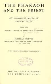 Cover of The pharaoh and the priest