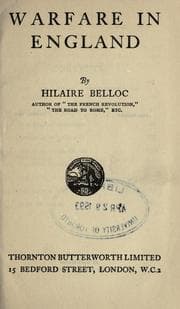 Cover of Warfare in England