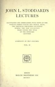 Cover of Lectures, illustrated and embellished with views of the world's famous places and people