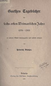 Cover of Tagebücher