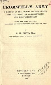 Cover of Cromwell's army