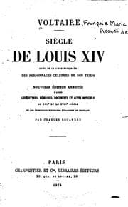Cover of Siècle de Louis XIV