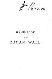 Cover of The hand-book to the Roman wall