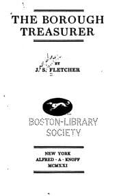 Cover of The Borough Treasurer