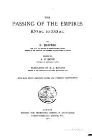 Cover of The passing of the empires