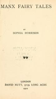 Cover of Manx fairy tales