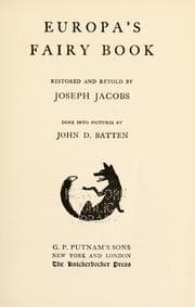Cover of Europa's fairy book