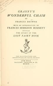 Cover of Granny's wonderful chair