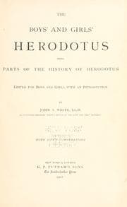 Cover of The boys' and girls' Herodotus