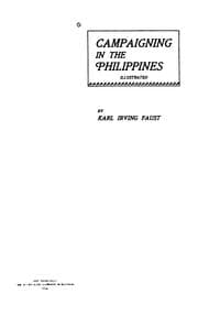 Cover of Campaigning in the Philippines