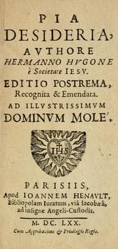 Cover of Pia desideria