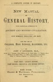 Cover of A complete course in history