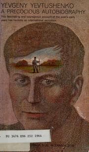 Cover of A precocious autobiography