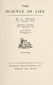 Cover of The science of life