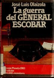 Cover of La guerra del general Escobar